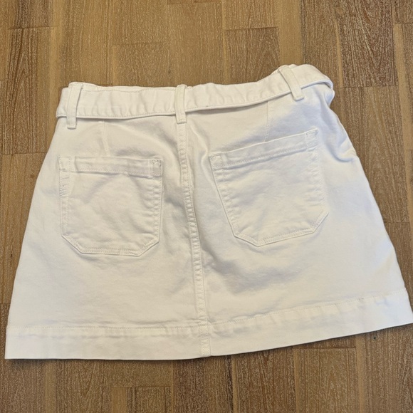 Paige Denim White Jean Skirt 25 - Picture 2 of 5